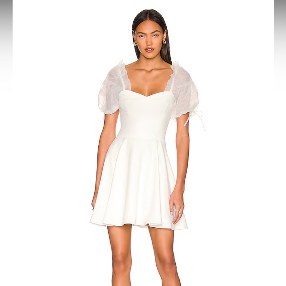 Amanda Uprichard Lovely Dress in Ivory